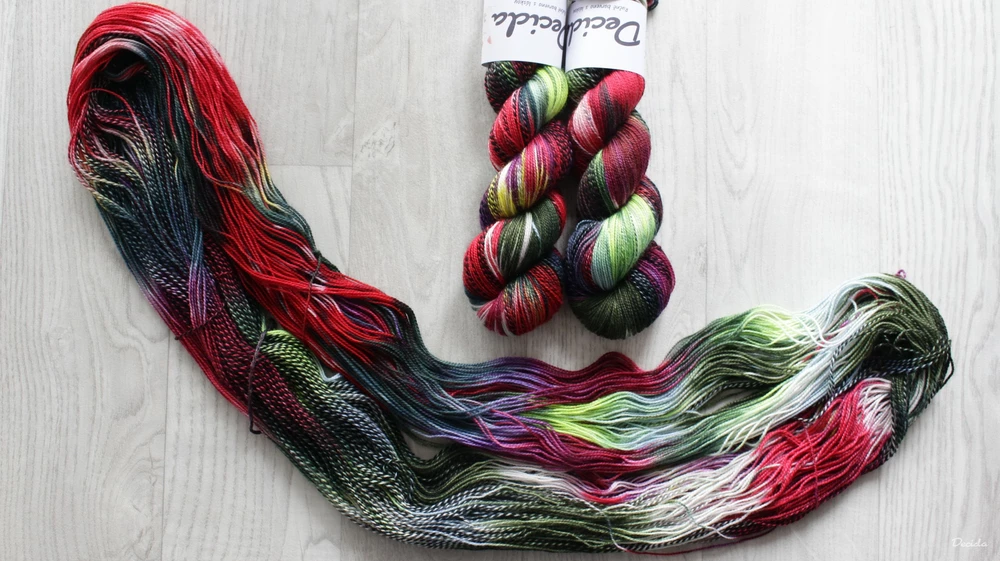 "Slunovrat" - ZEBRA Merino sw/nylon 400m/100g