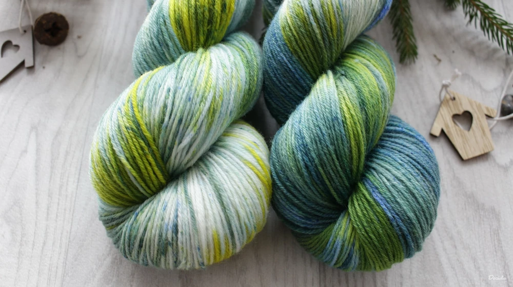 "Wakata" - EXTRA Merino sw/polyamid 365m/100g