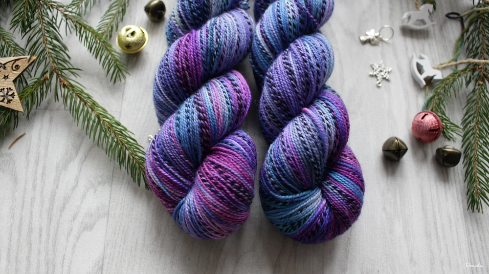 "Galaxia" - ZEBRA Merino sw/nylon 400m/100g