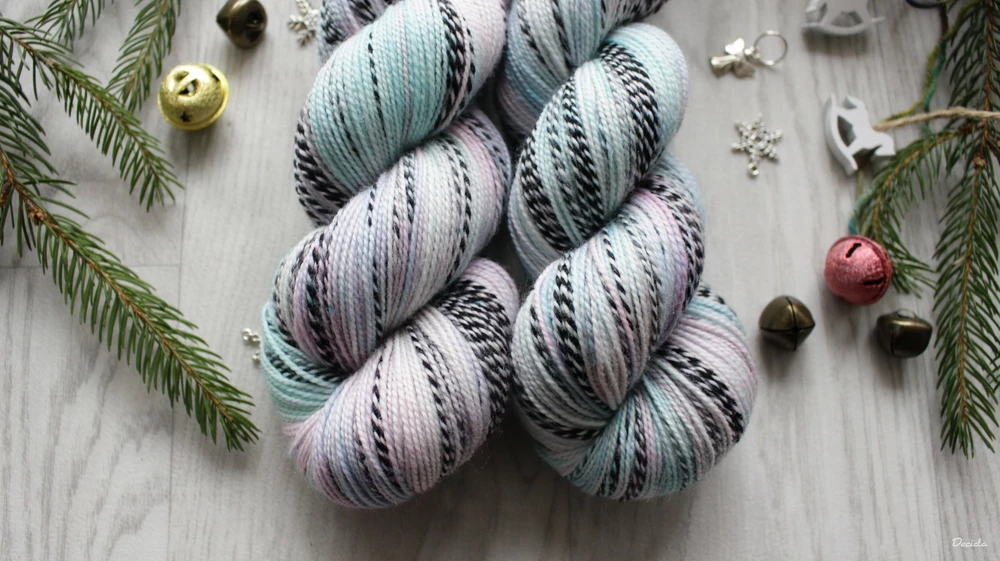 "Čerstvý sníh" - ZEBRA Merino sw/nylon 400m/100g