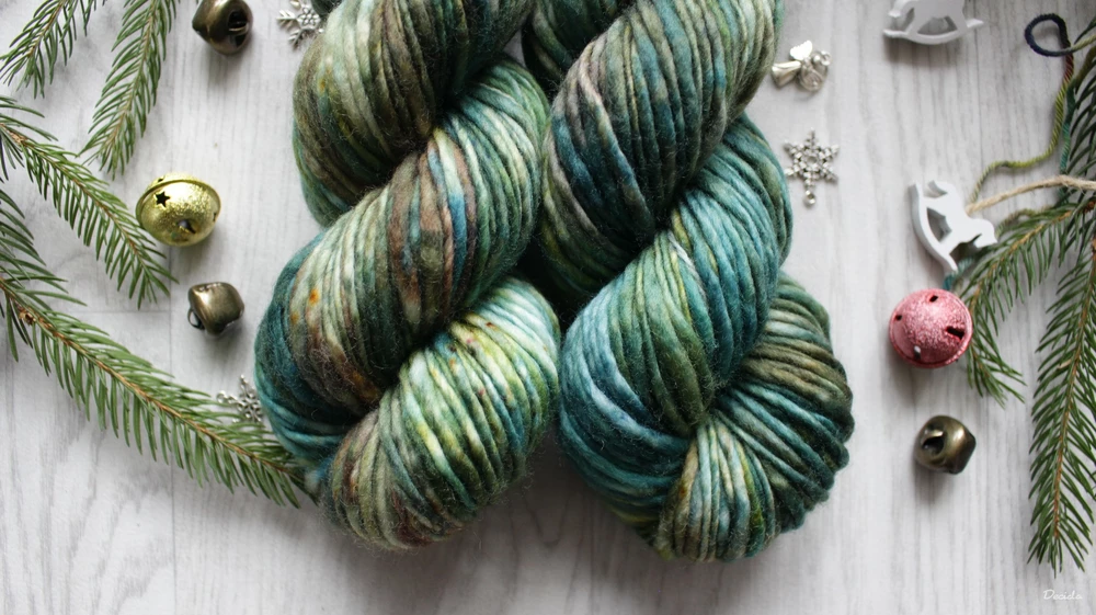 "Pea crisps" extra MERINO Thick and Thin 100m