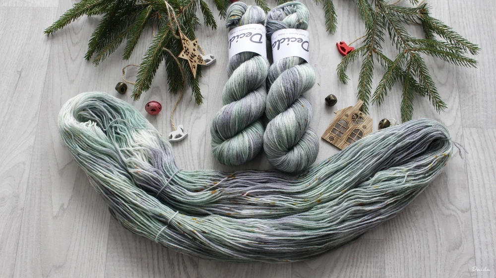 "Wolfie" - EXTRA Merino sw/polyamid 365m/100g