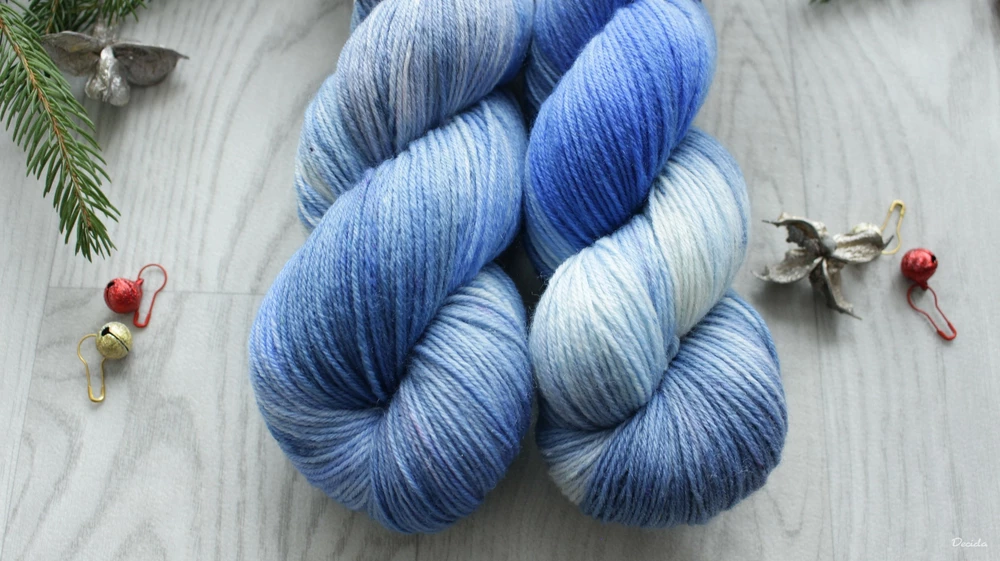 "Modrásek" - EXTRA Merino sw/polyamid 365m/100g