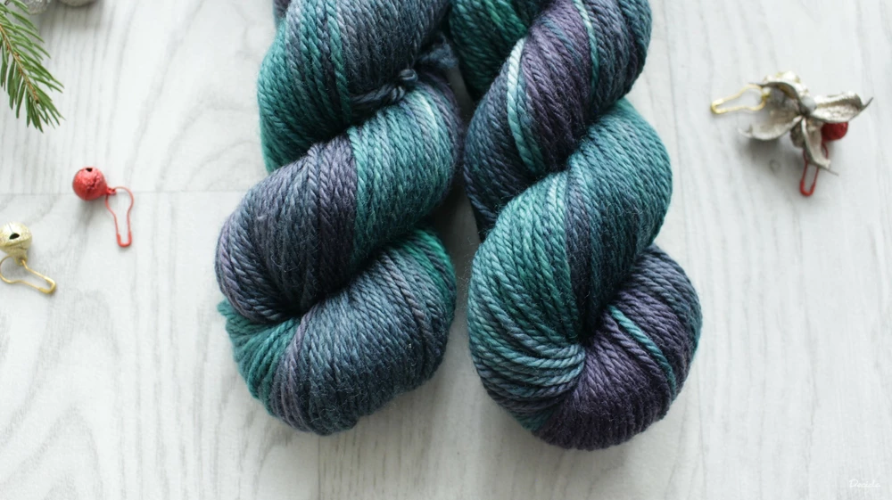 "Deep Ocean" Aran merino sw 166m/100g