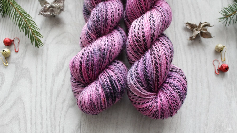 "Pink Panter" - ZEBRA Merino sw/nylon 400m/100g