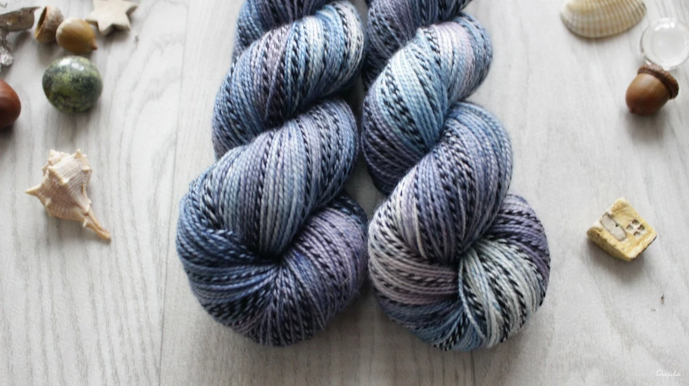 "Letní deštík" - ZEBRA Merino sw/nylon 400m/100g