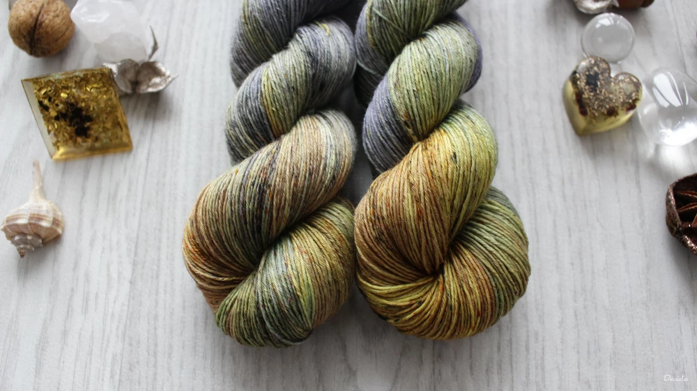 "Kaned" Merino/hedvábí 3mm