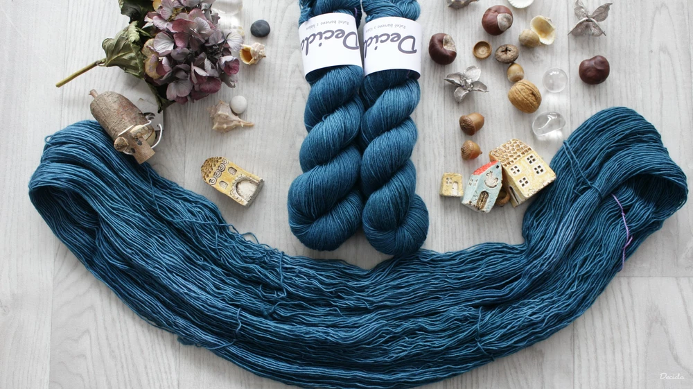 "Teal" -  Single MERINO 366m