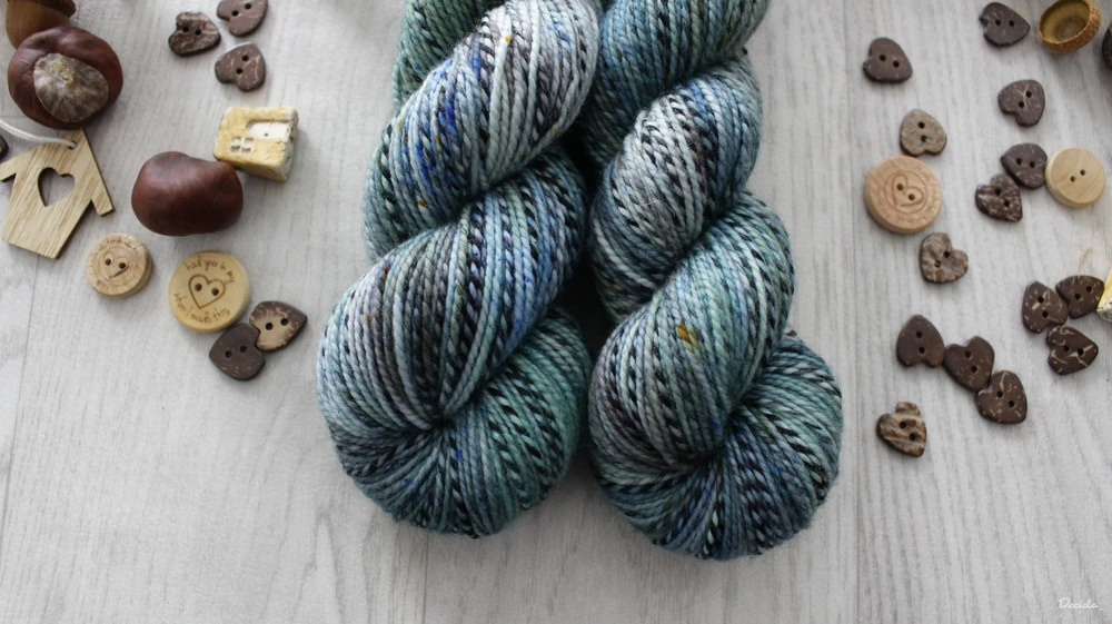 "Lake Eerie" - ZEBRA Merino sw/nylon 225m/100g