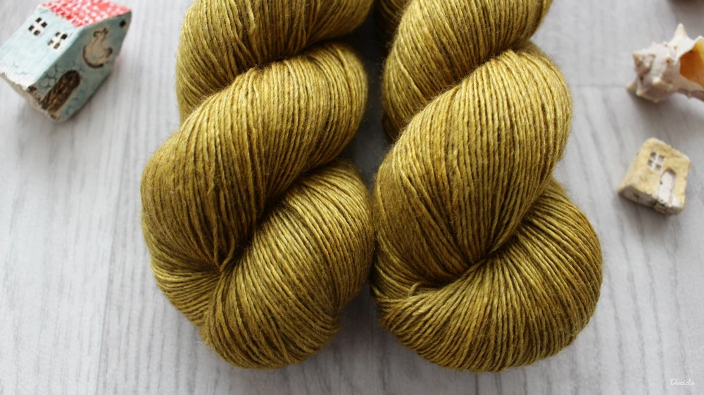 "Corn" 120g -  65%merino 20%hedvábí a 15% yak