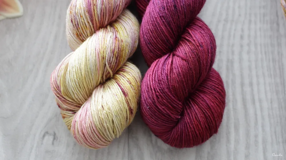"Set 18" Merino/hedvábí 365m (cena za 100g)