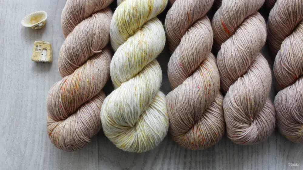 "Set 27" Merino/hedvábí 365m (cena za 100g)
