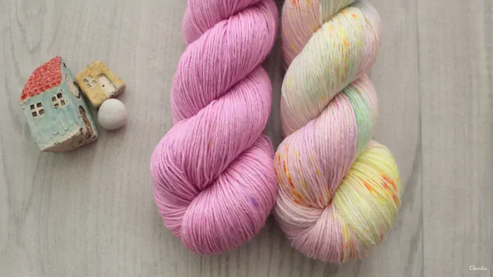 "Set 39" Merino/hedvábí 365m (cena za 100g)