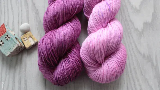 "Set 42" Merino/hedvábí 365m (cena za 100g)