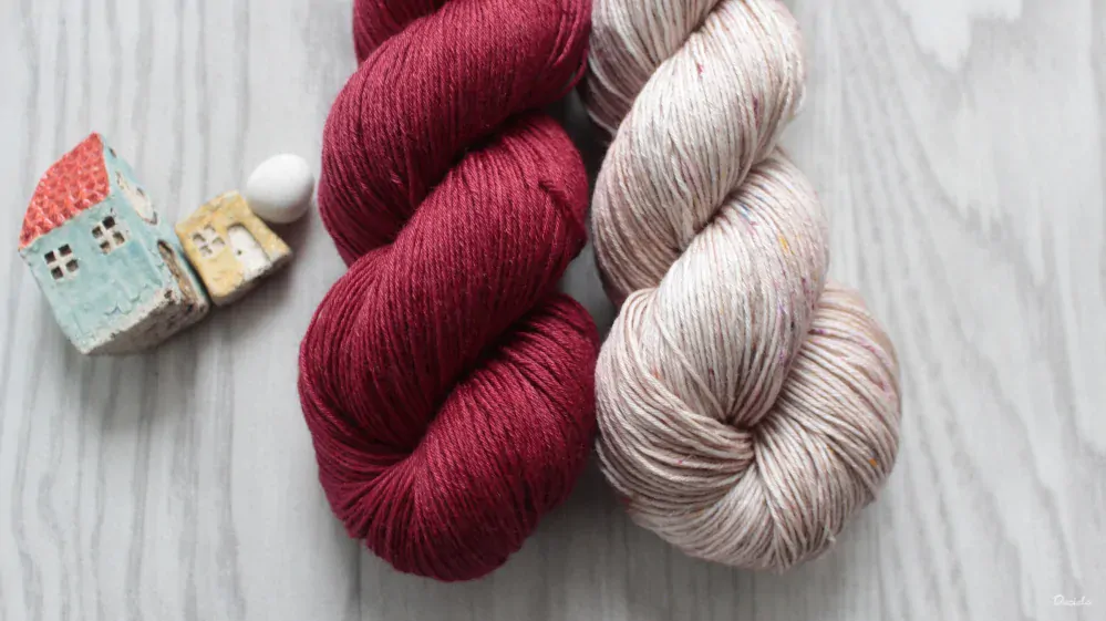 "Set 43" Merino/hedvábí 365m (cena za 100g)