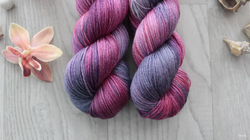 "Červánková" - merino sw/hedvábí 50/50 400m