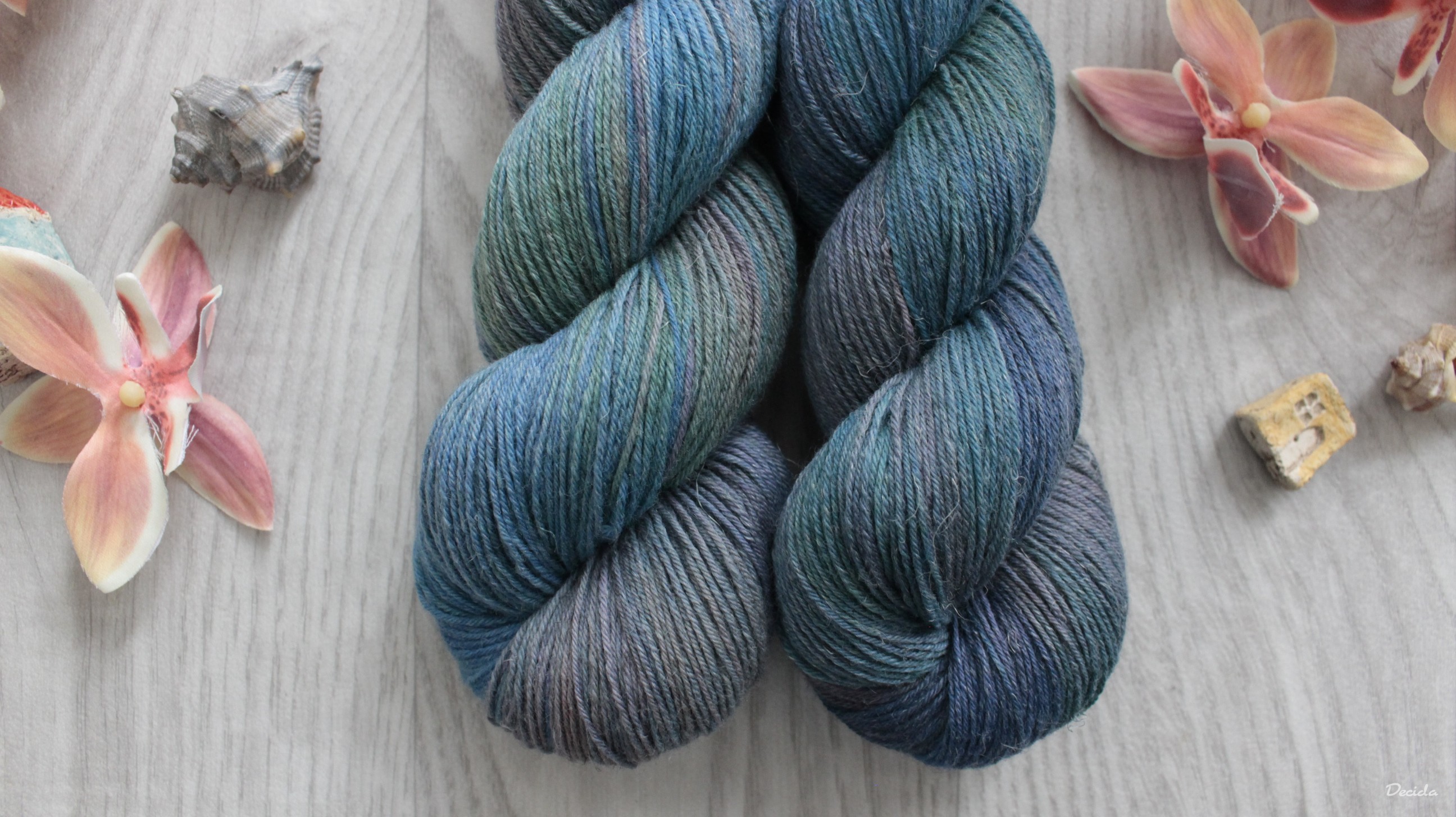 "Bailando" - 80% Merino Easywash/20% Len 400m/100g