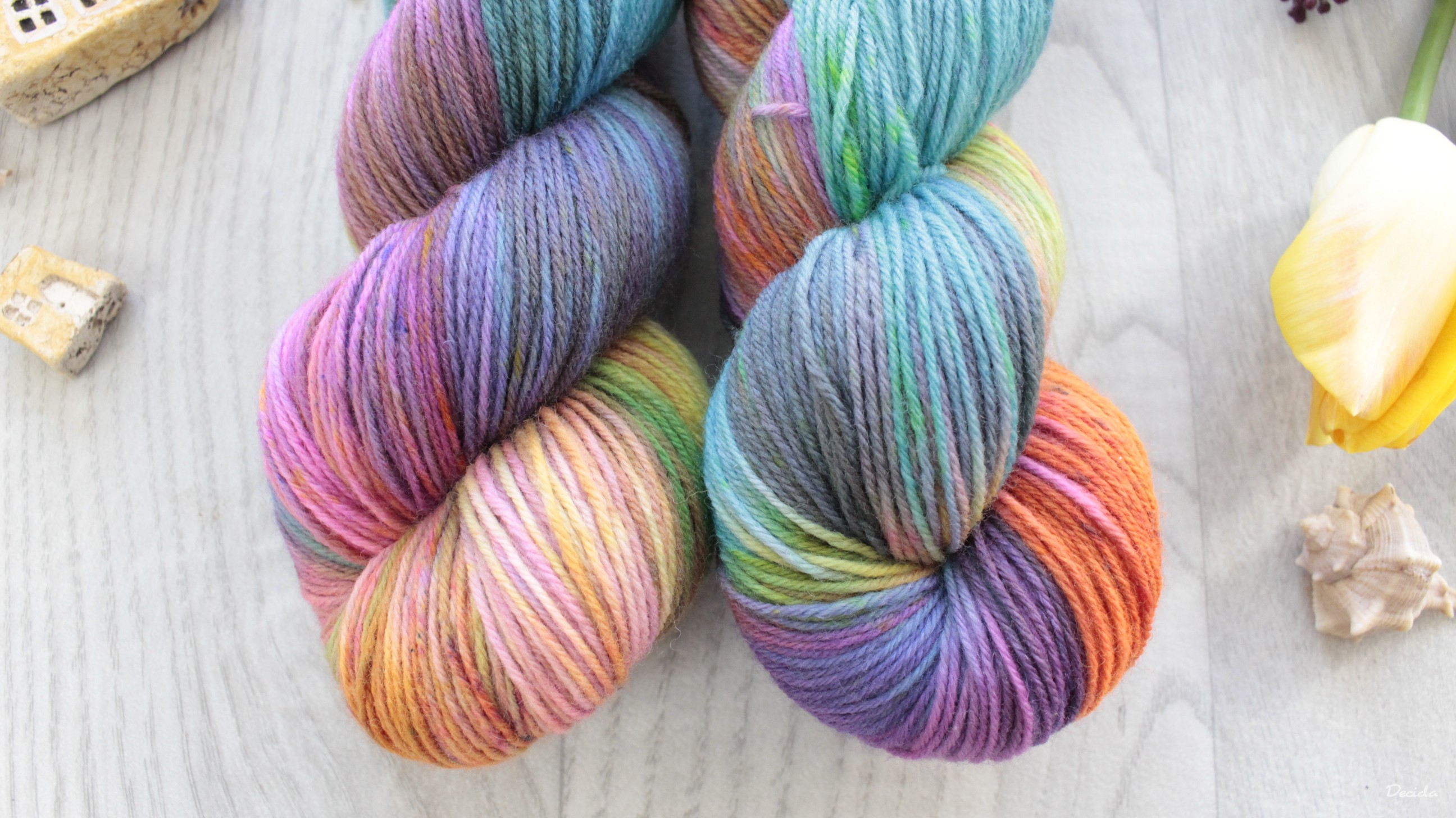 "Sarong" - EXTRA Merino sw/polyamid 365m/100g