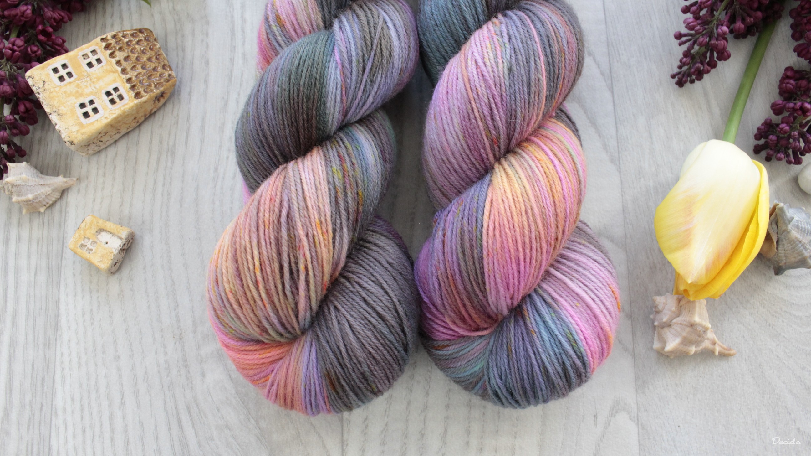 "Barica" - EXTRA Merino sw/polyamid 365m/100g