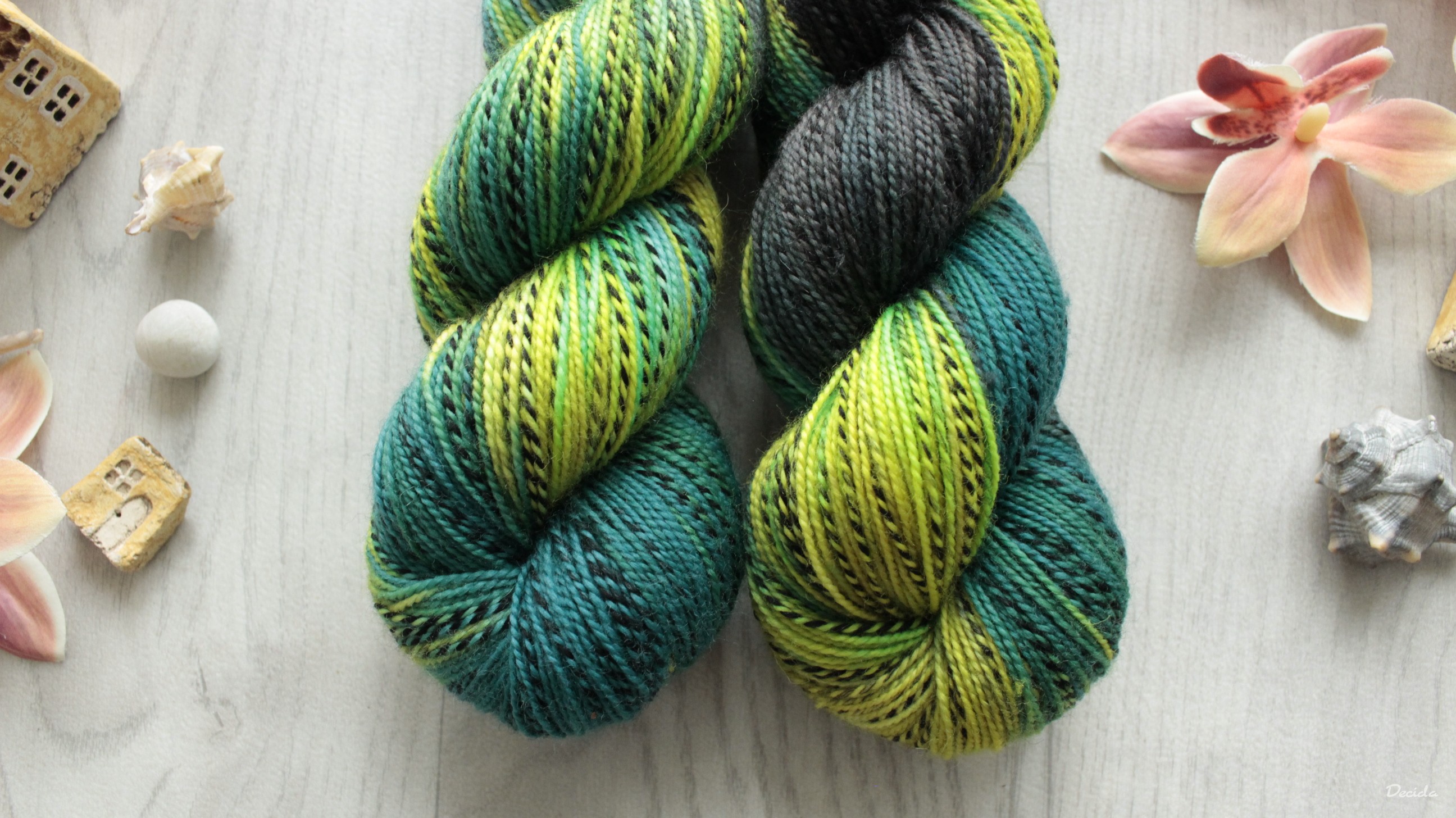 "Noah" - ZEBRA Merino sw/nylon 400m/100g