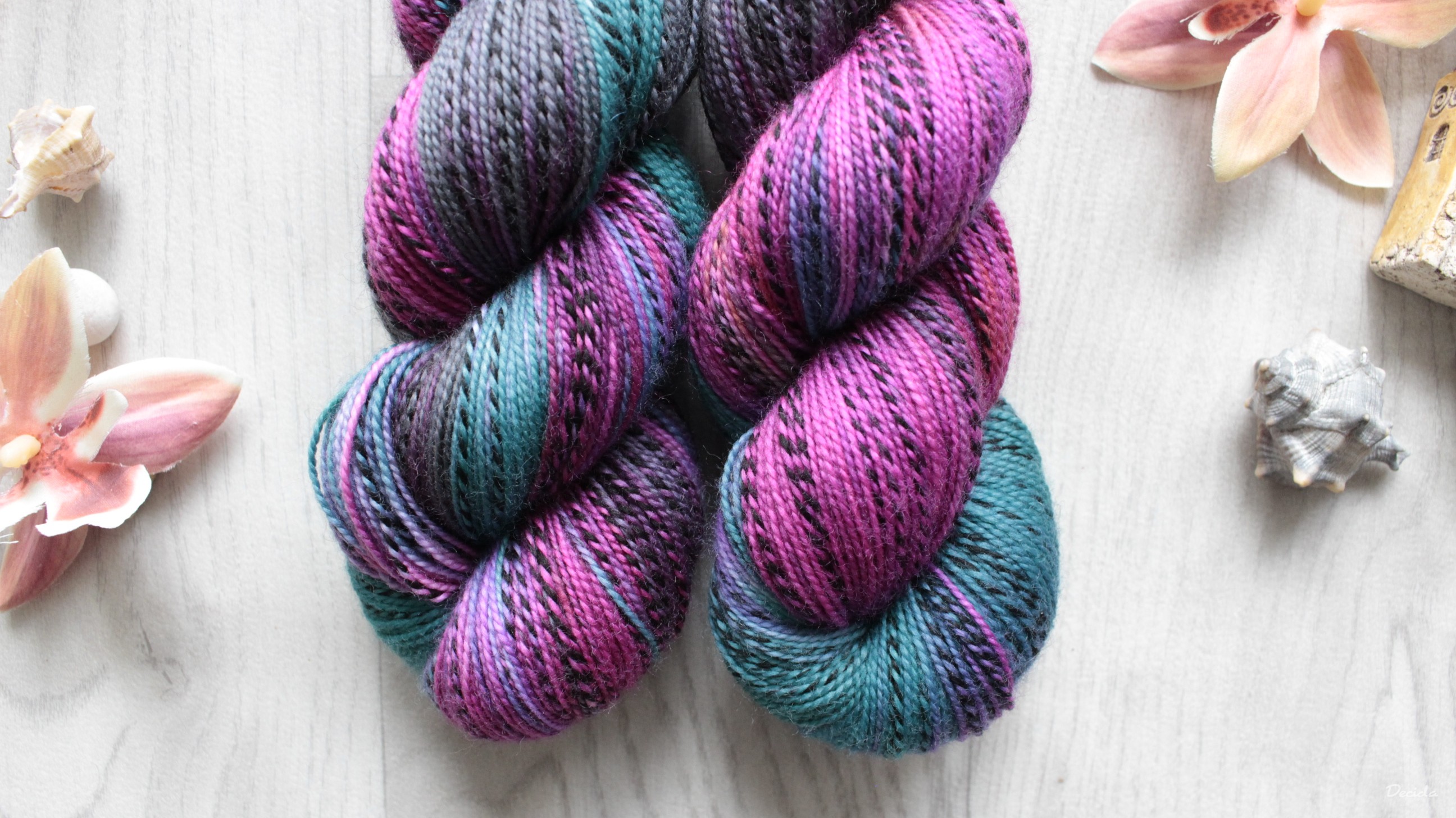 "Graal" - ZEBRA Merino sw/nylon 400m/100g