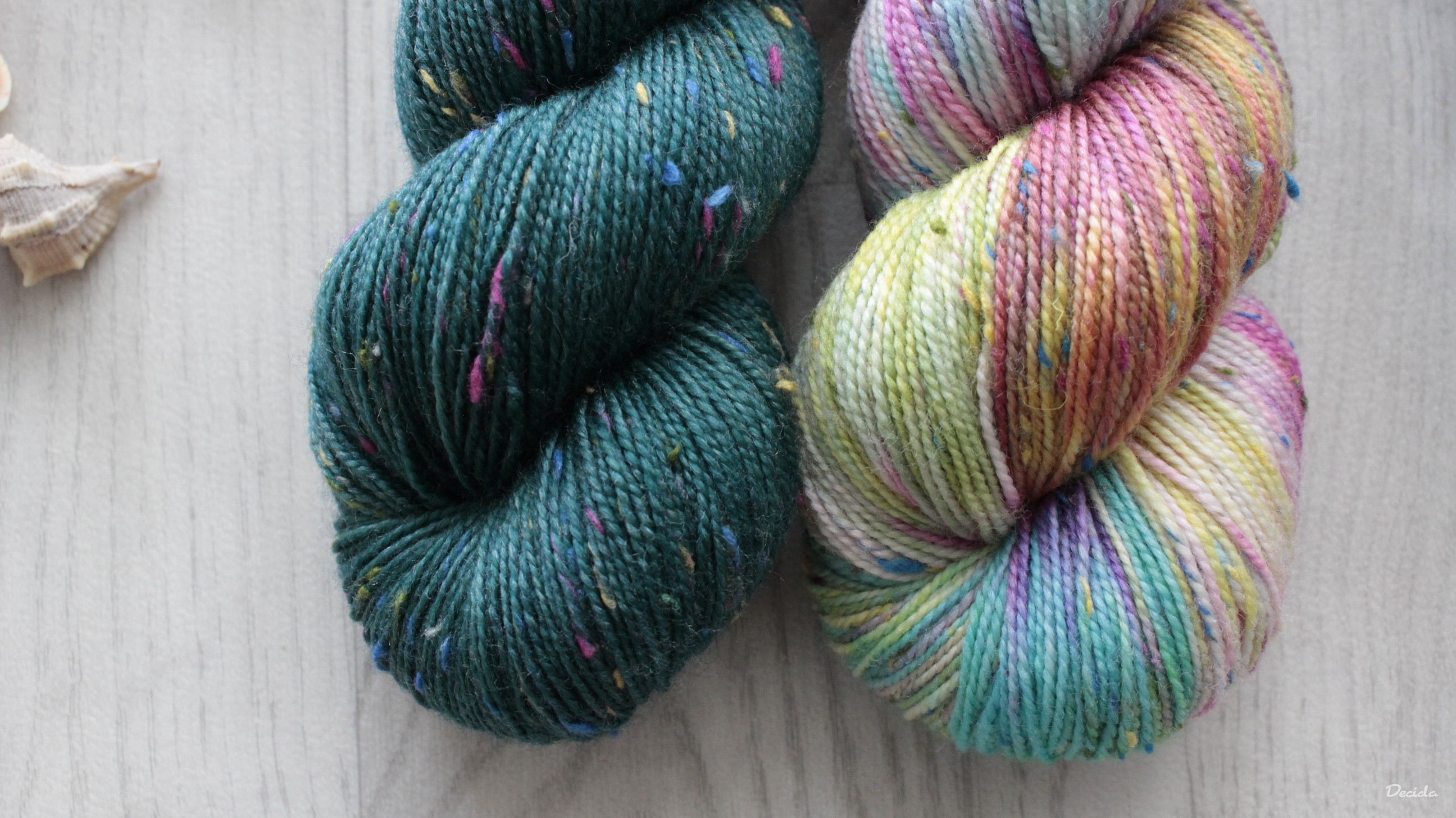 "Set 67" 85% Merino sw 15% donegal nopky (cena za 100g)