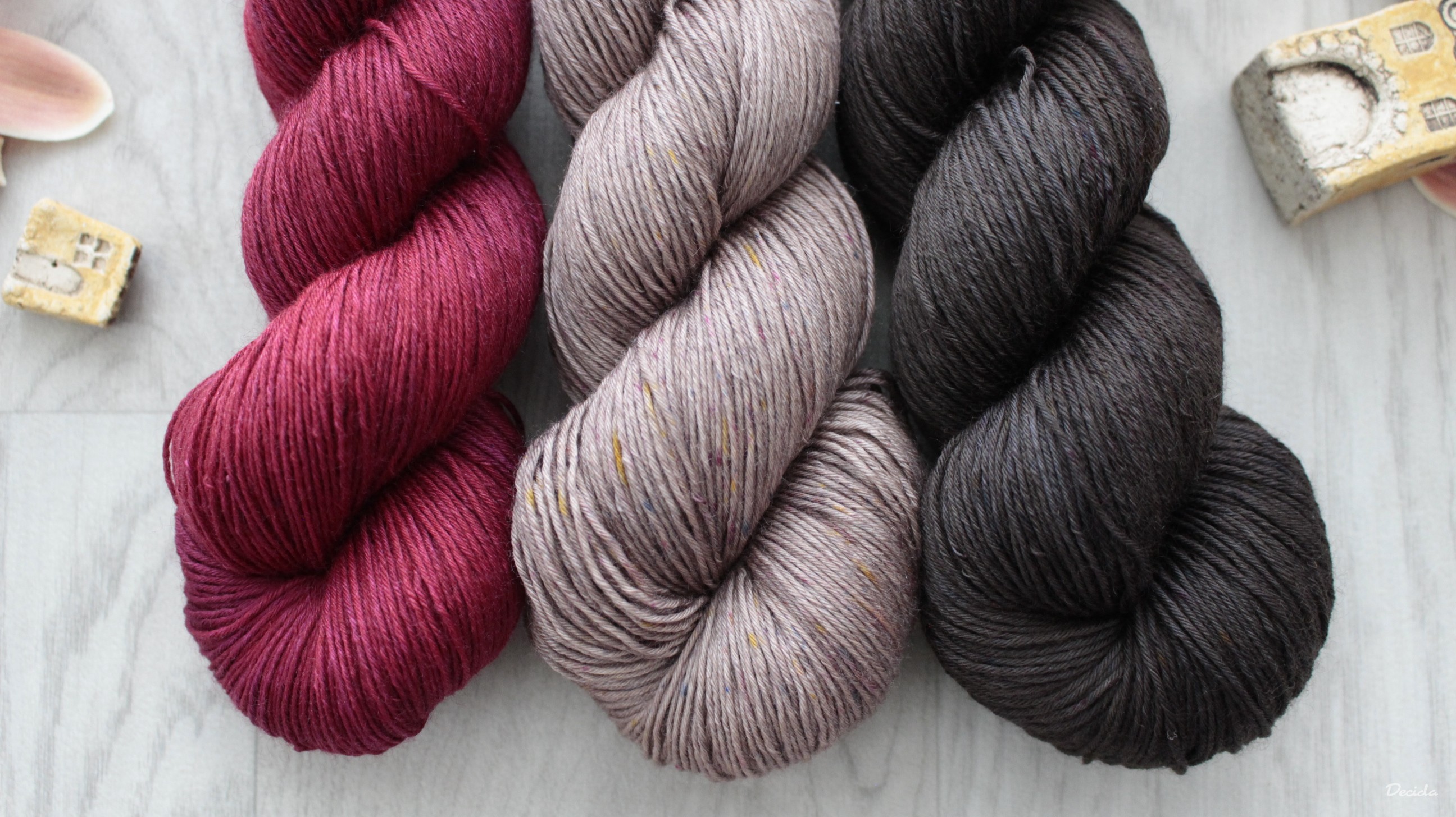 "Set 81" - Merino/hedvábí 360m - 300g