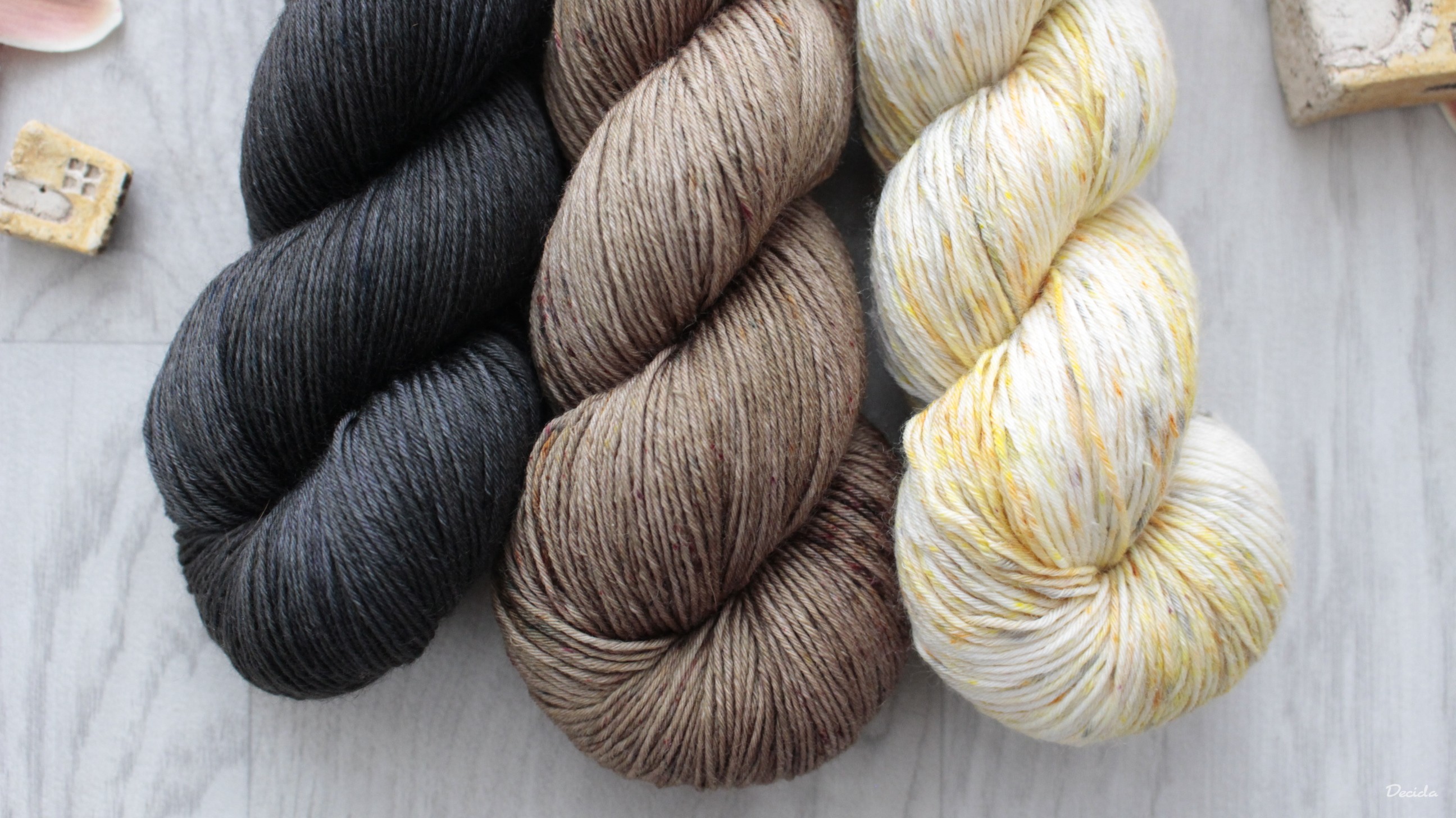 "Set 82" - Merino/hedvábí 360m - 300g