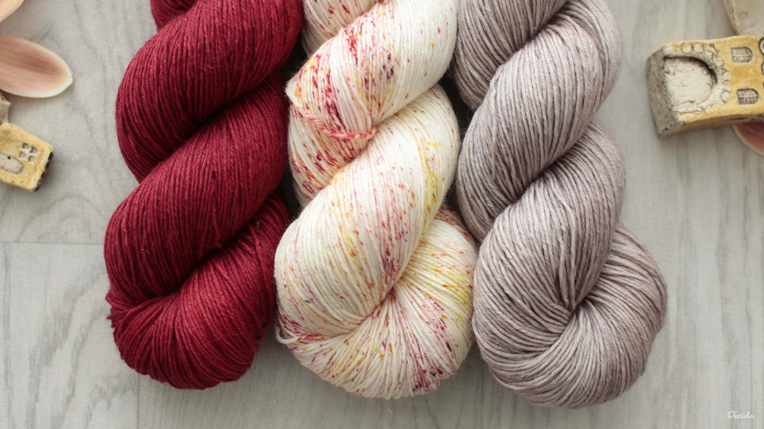"Set 83" - Merino/hedvábí 360m - 300g