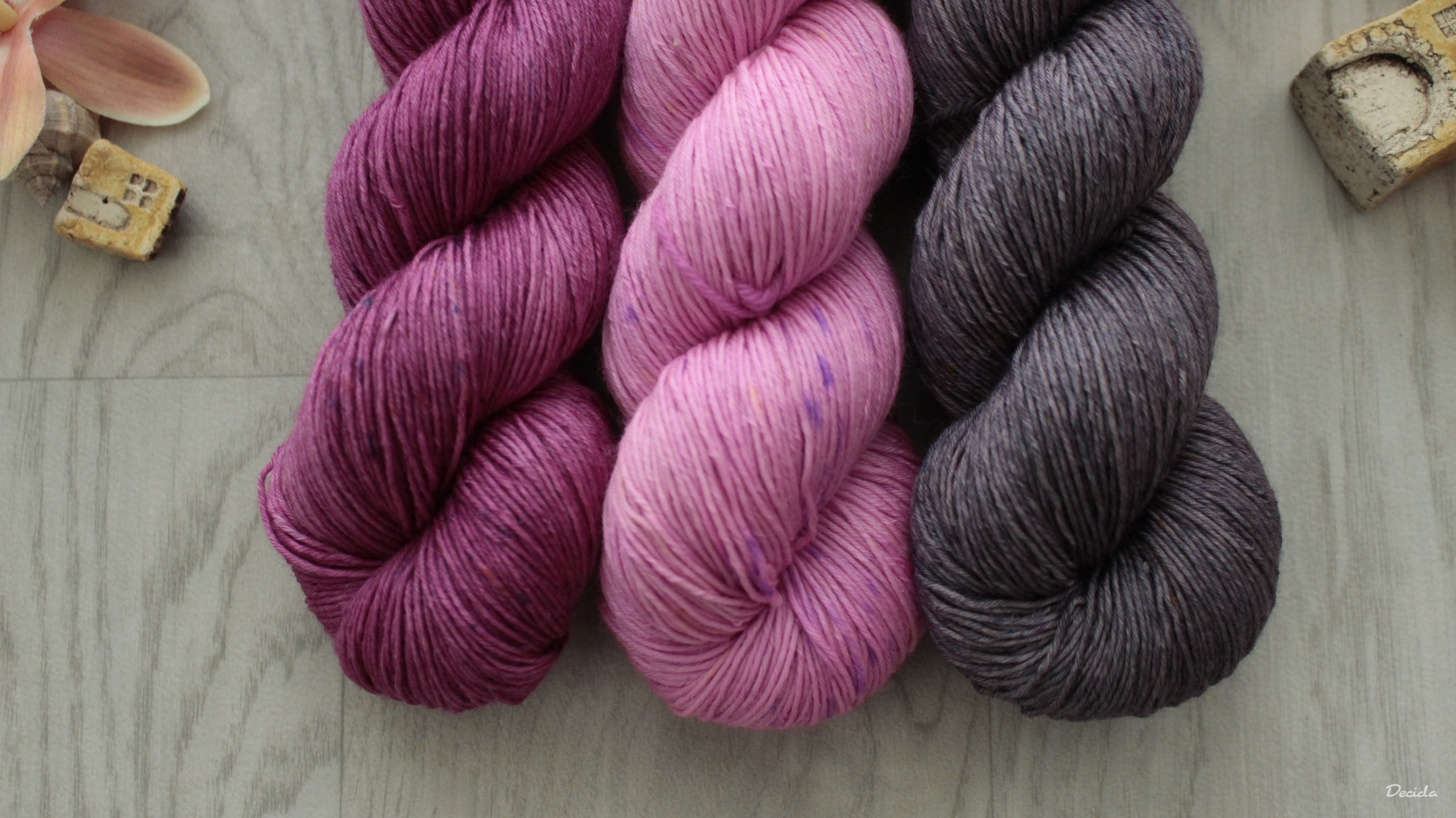 "Set 86" - Merino/hedvábí 360m - 300g
