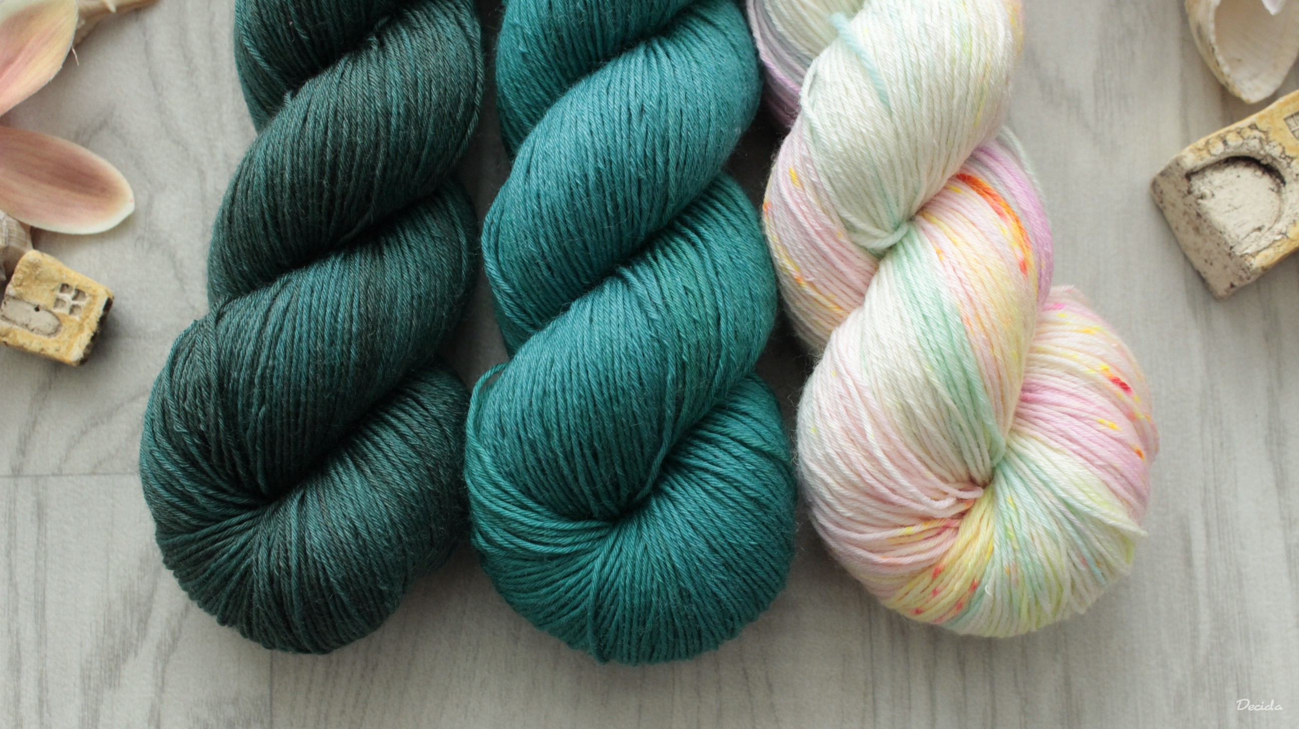 "Set 87" - Merino/hedvábí 360m - 300g