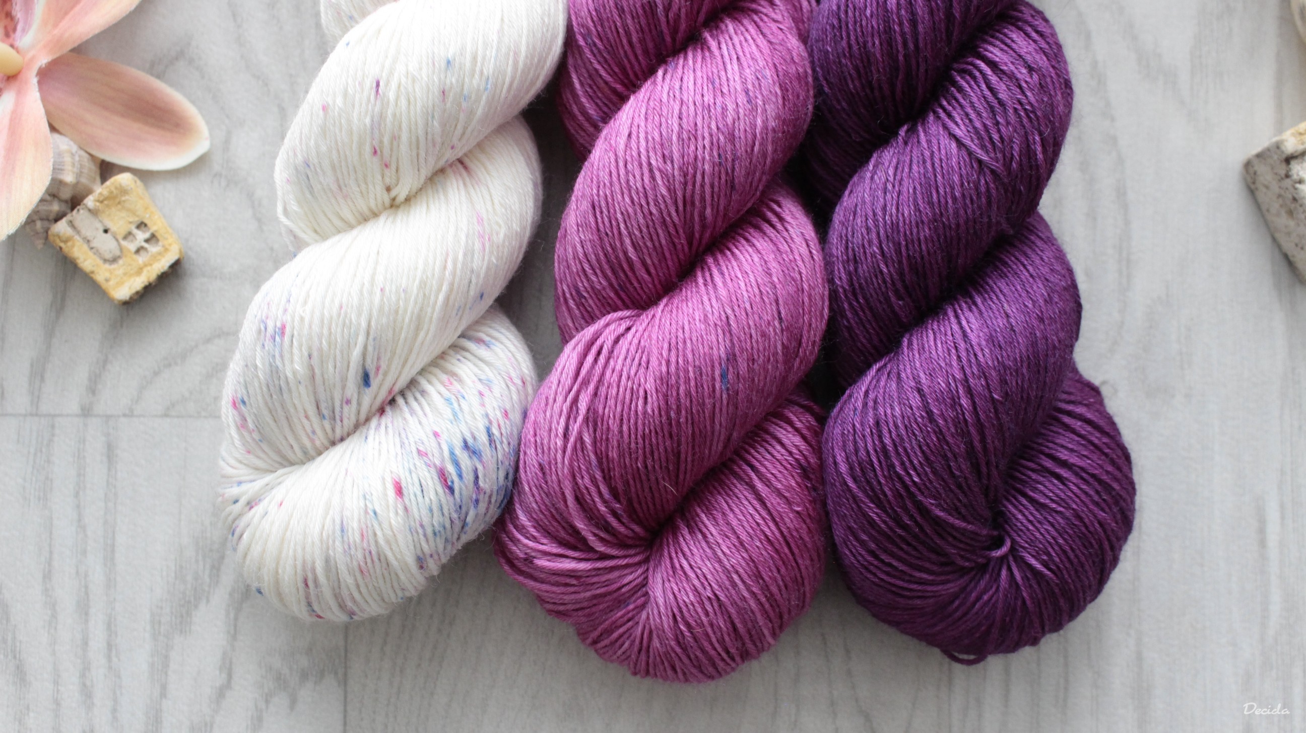 "Set 91" - Merino/hedvábí 360m - 300g