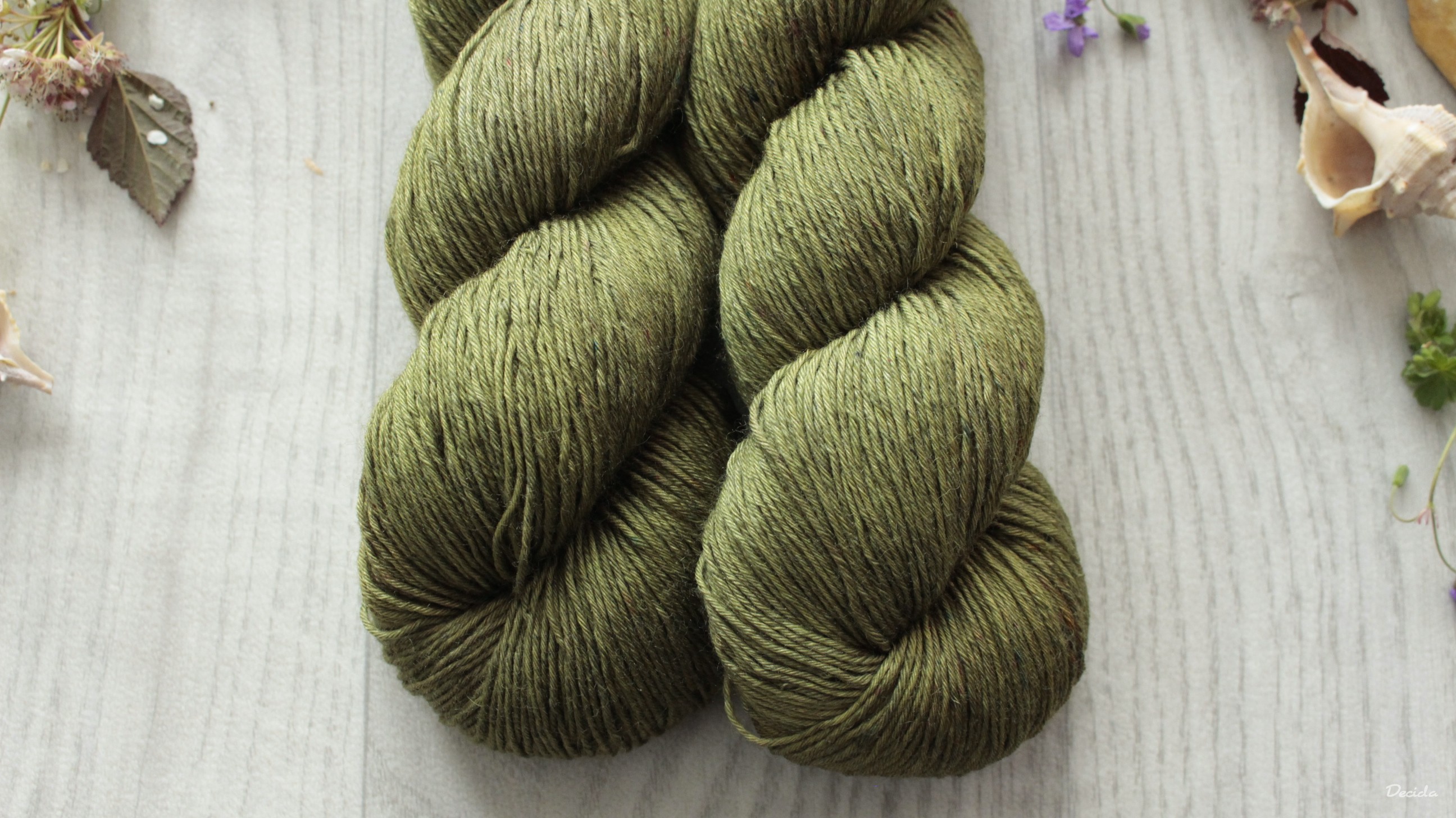 "Lesní" Merino/hedvábí 3mm