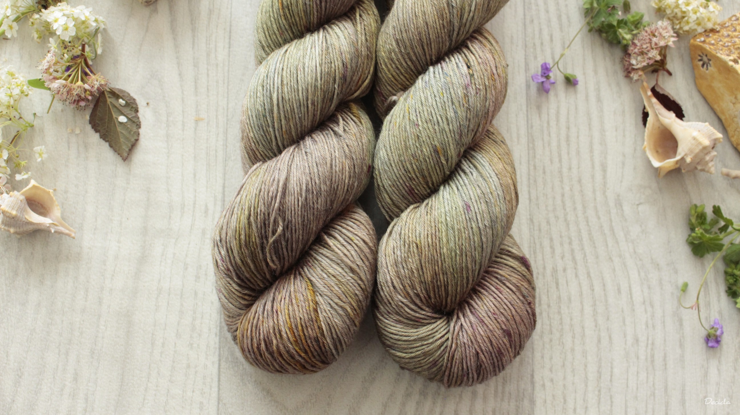 "Myslivec" Merino/hedvábí 3mm