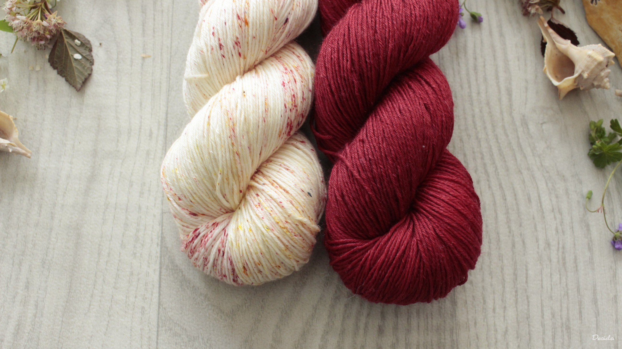 "Set 3" 200g - 80% merino 20% hedvábí 360m