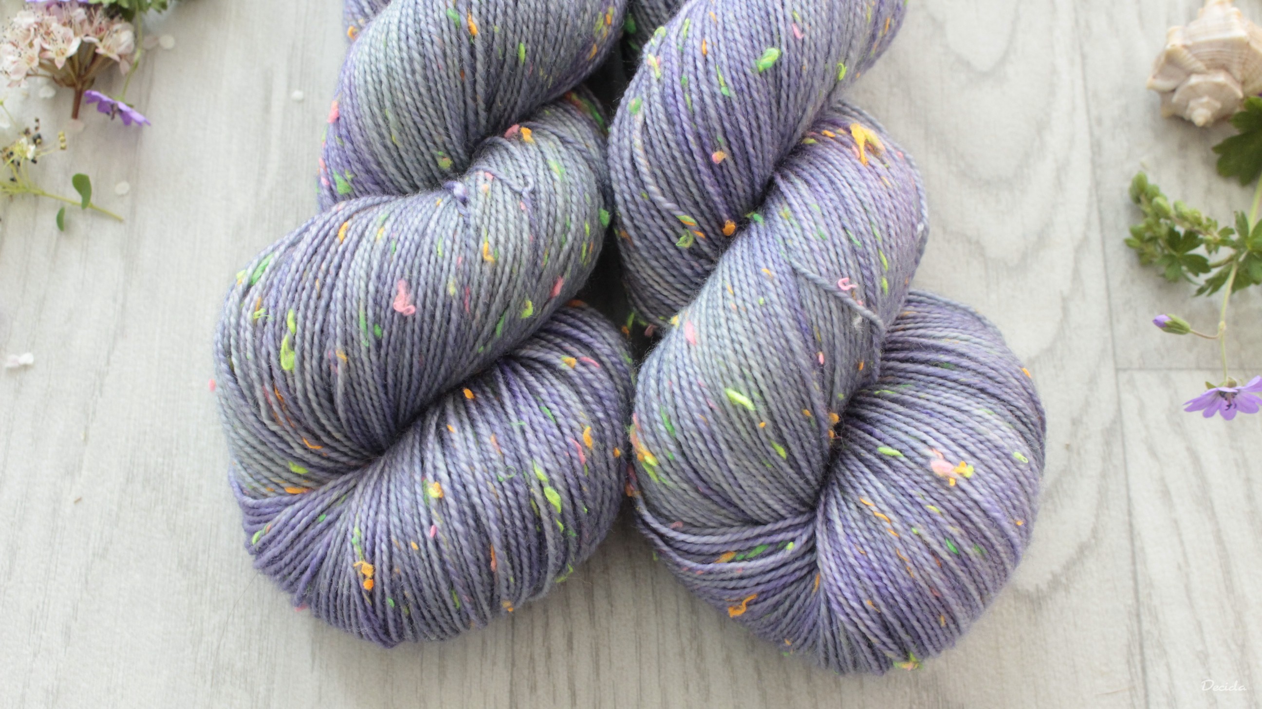 "Stylish" - merino a Donegal neps 400m