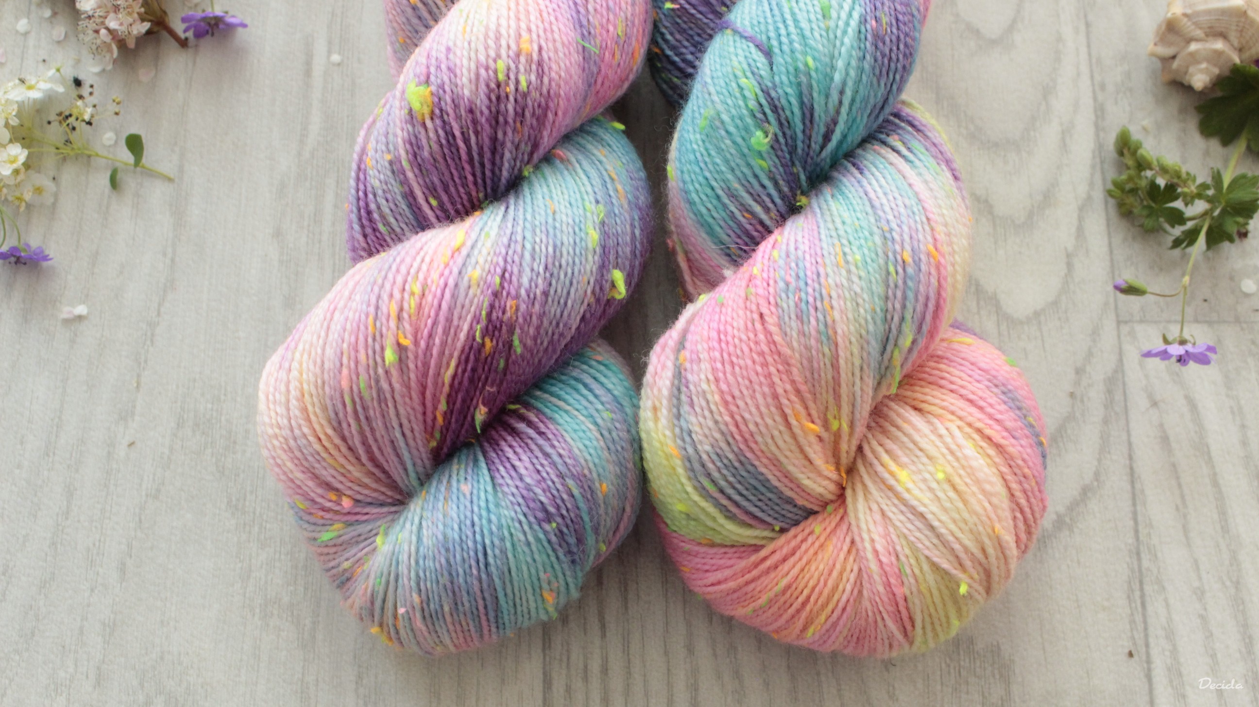 "Creative" - merino a Donegal neps 400m