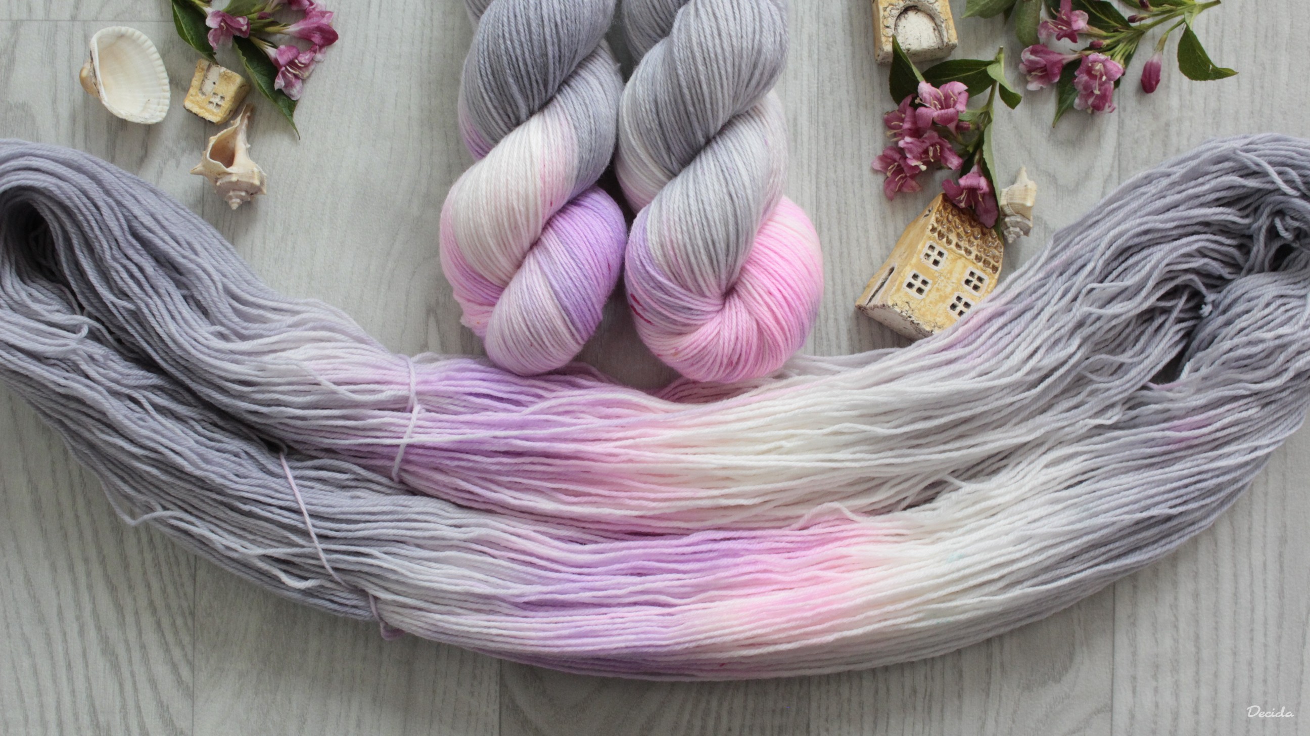 "Flavia" - EXTRA Merino sw/polyamid 365m/100g