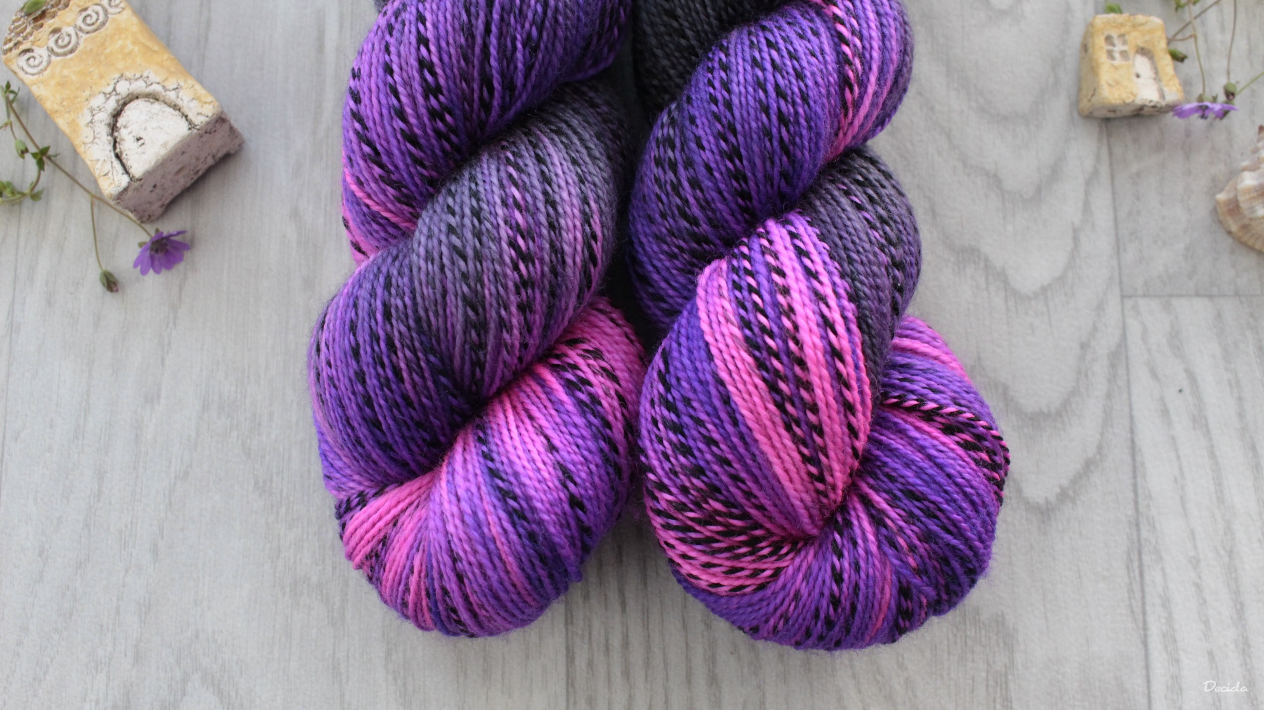 "Hot Extravagance 3" - ZEBRA Merino sw/nylon 400m/100g