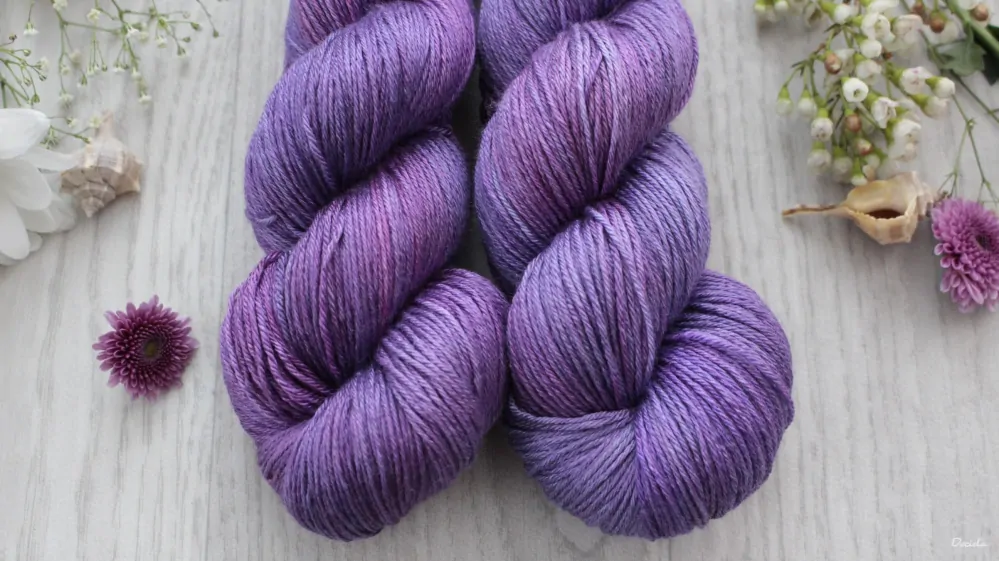 "Ophelie" - merino sw/hedvábí 50/50 400m