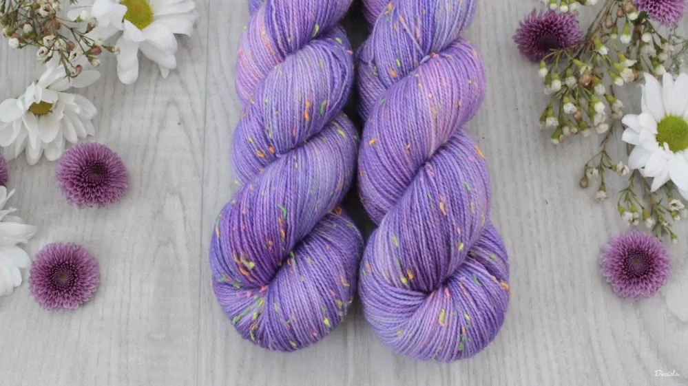 "Violic" - merino a Donegal neps 400m