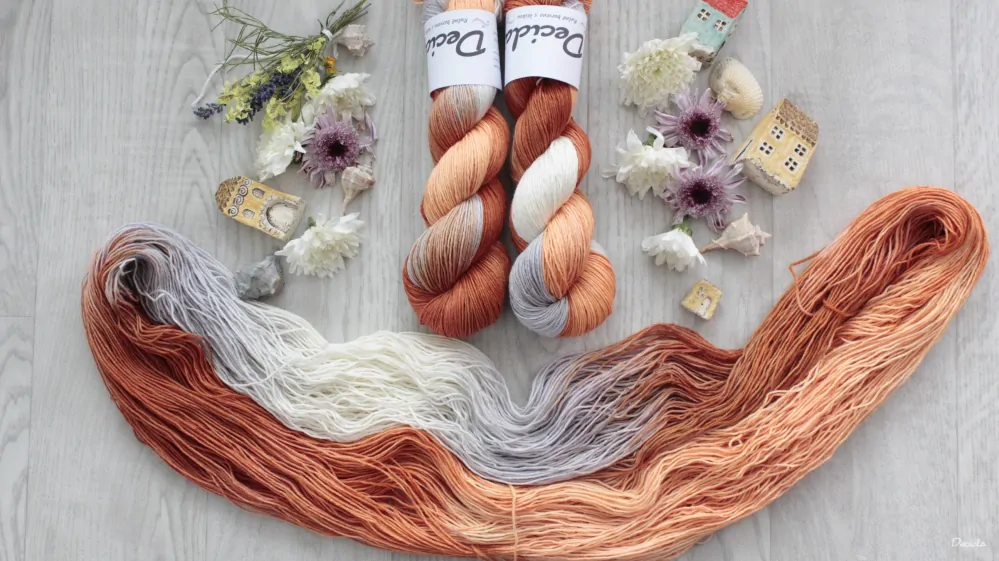 "Kiel" 80% merino 20% hedvábí 360m 