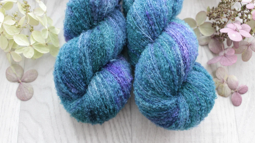 "Copacabana" - merino sw Boucle 450m/100g