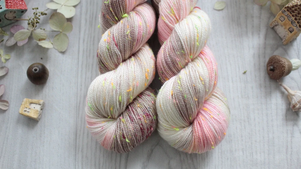 "Surfin" - merino a Donegal neps 400m