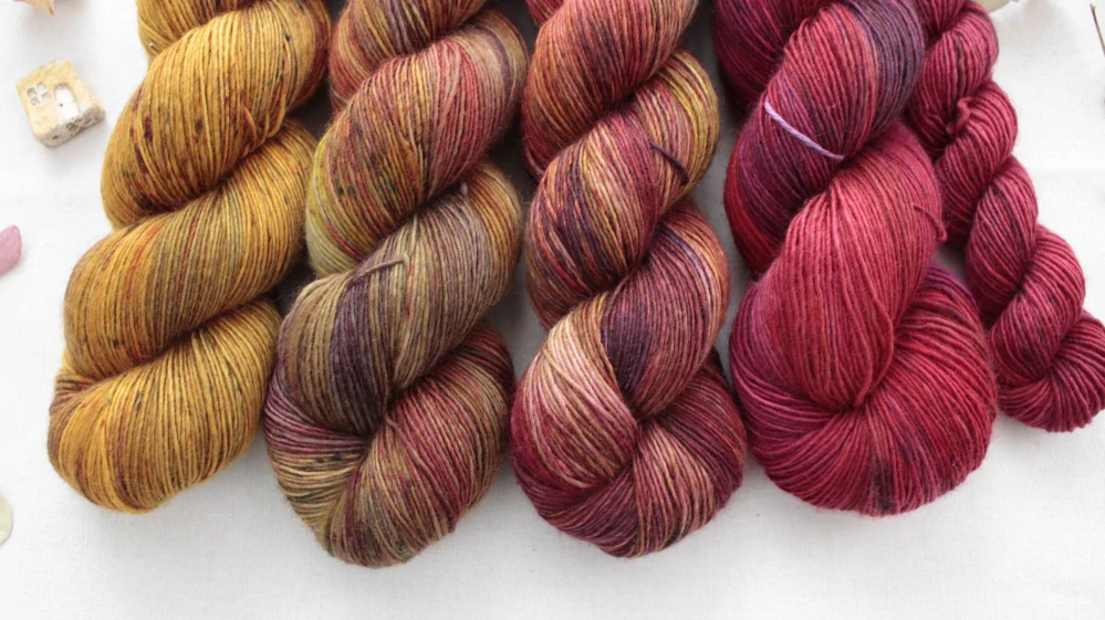 "Fade set 3" -  420g Single MERINO 366m