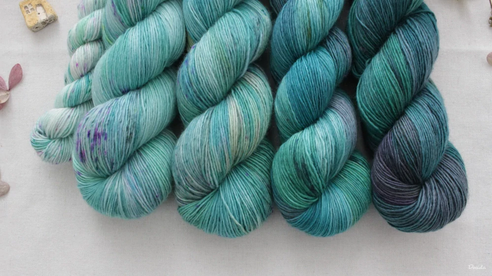 "Fade set 5" - 420g Single MERINO 366m