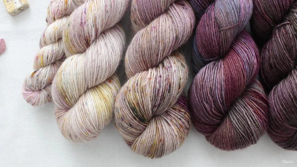 "Fade set 6" -  420g Single MERINO 366m