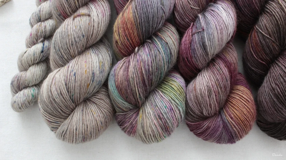 "Fade set 7" -  420g Single MERINO 366m
