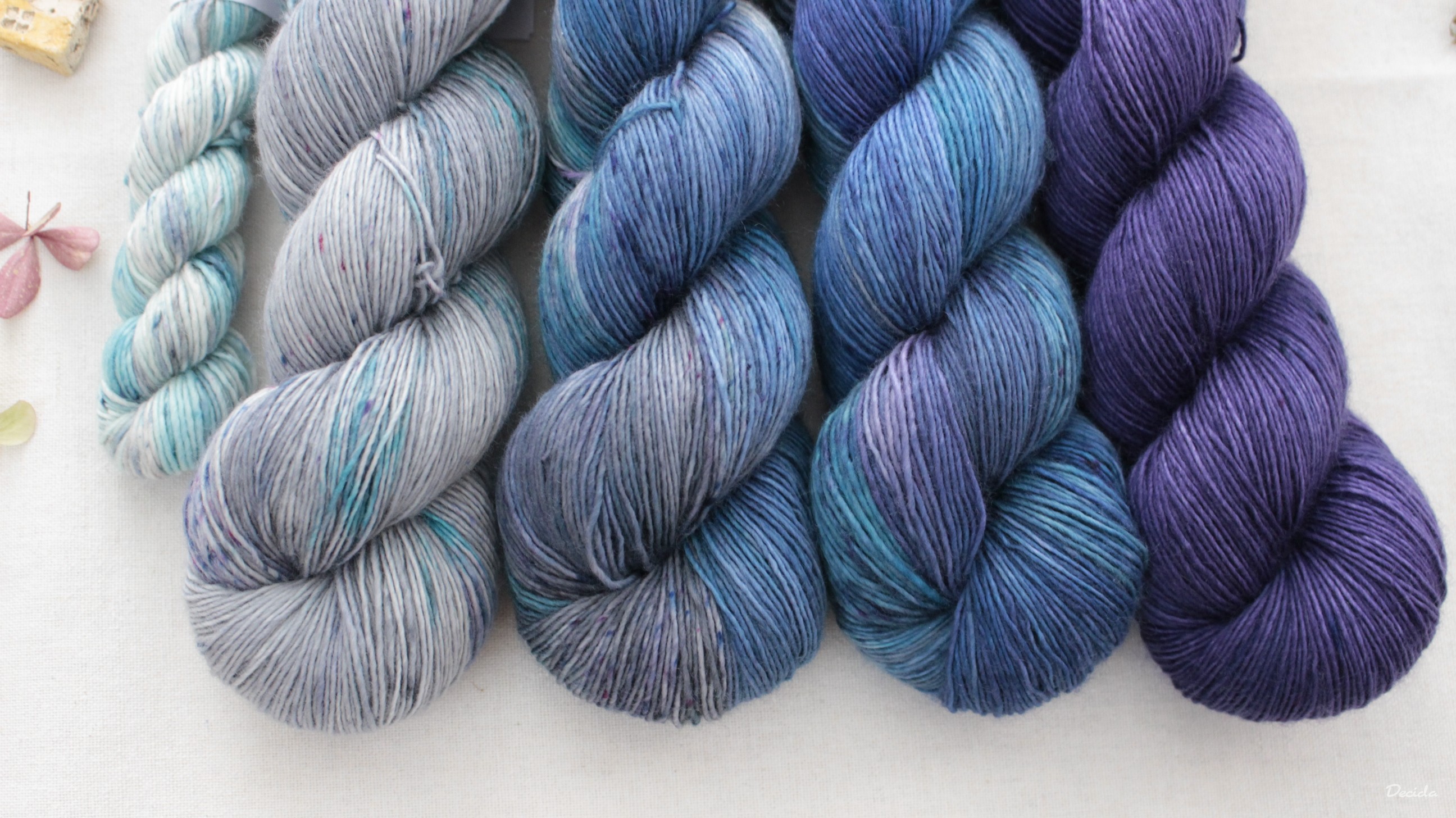 "Fade set 12" -  420g Single MERINO 366m
