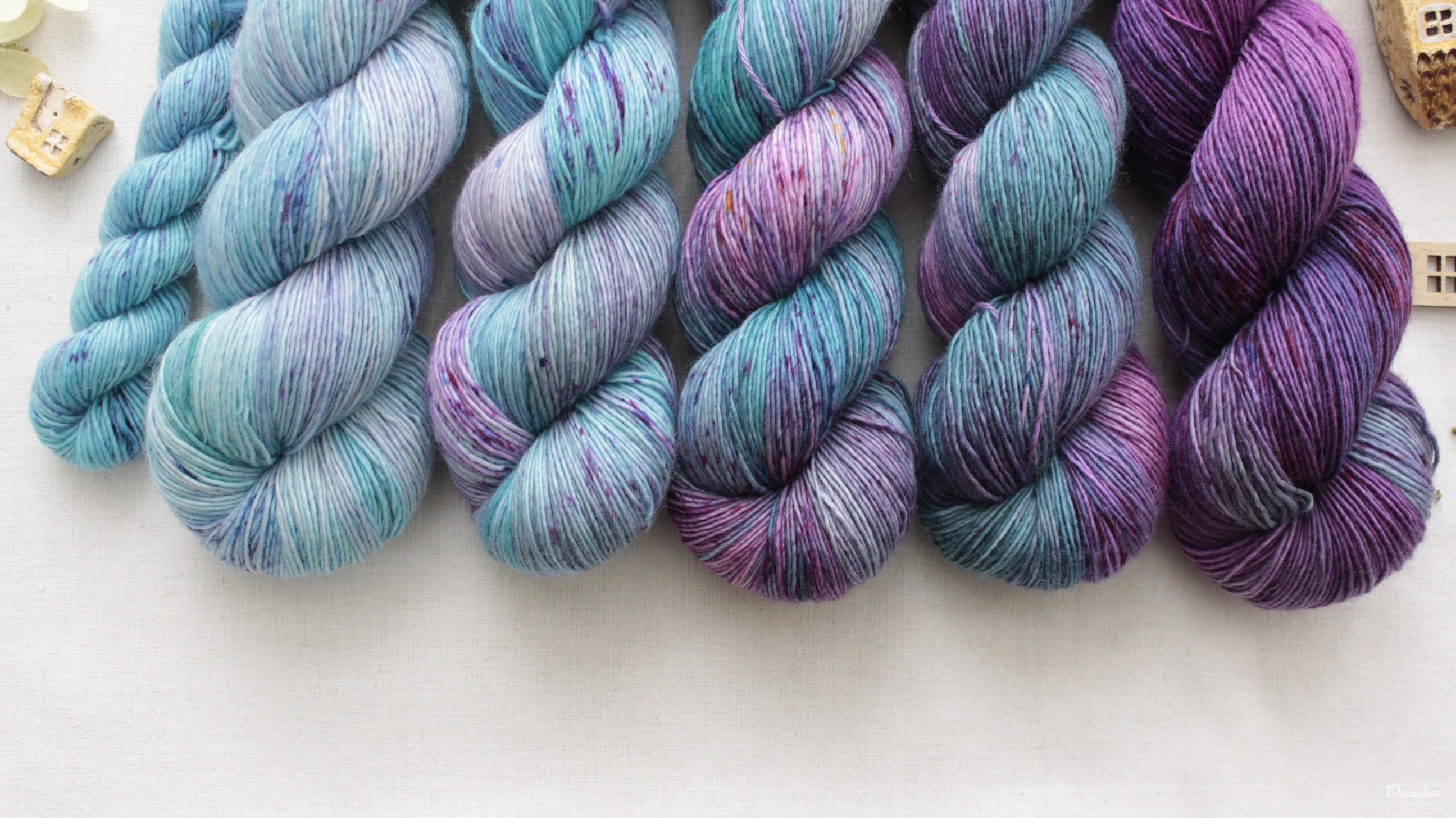 "Fade set 15" -  520g Single MERINO 366m